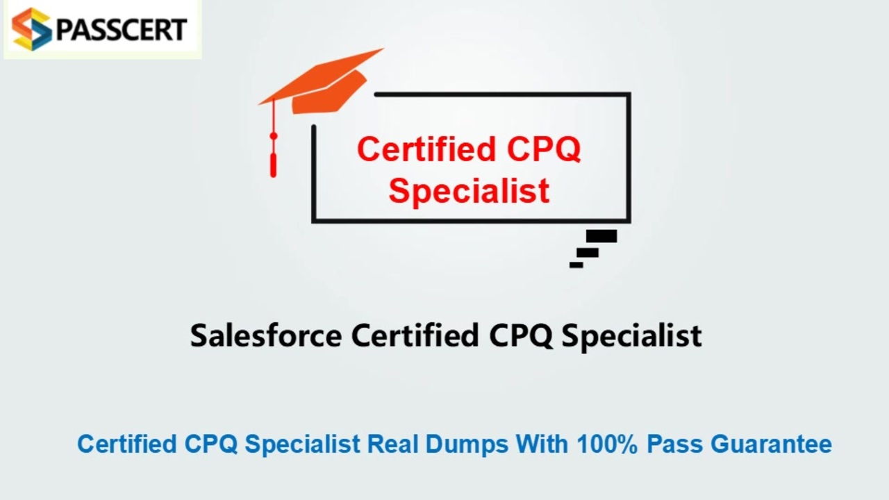 CPQ-Specialist Online Prüfungen