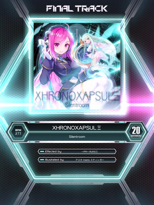 SDVX_Ⅵ】XHRONOXAPSULΞ [MXM 20] - ニコニコ動画