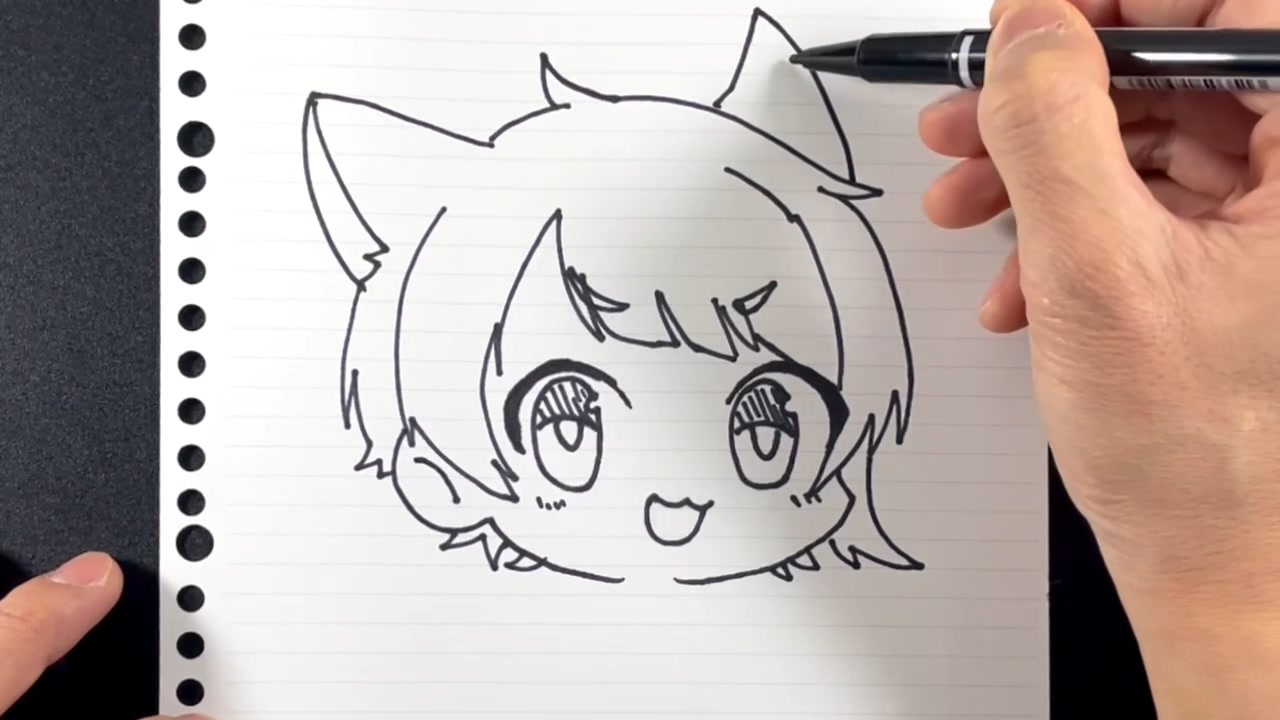 かわいい マジックペンで描いた莉犬くん すとぷり ニコニコ動画