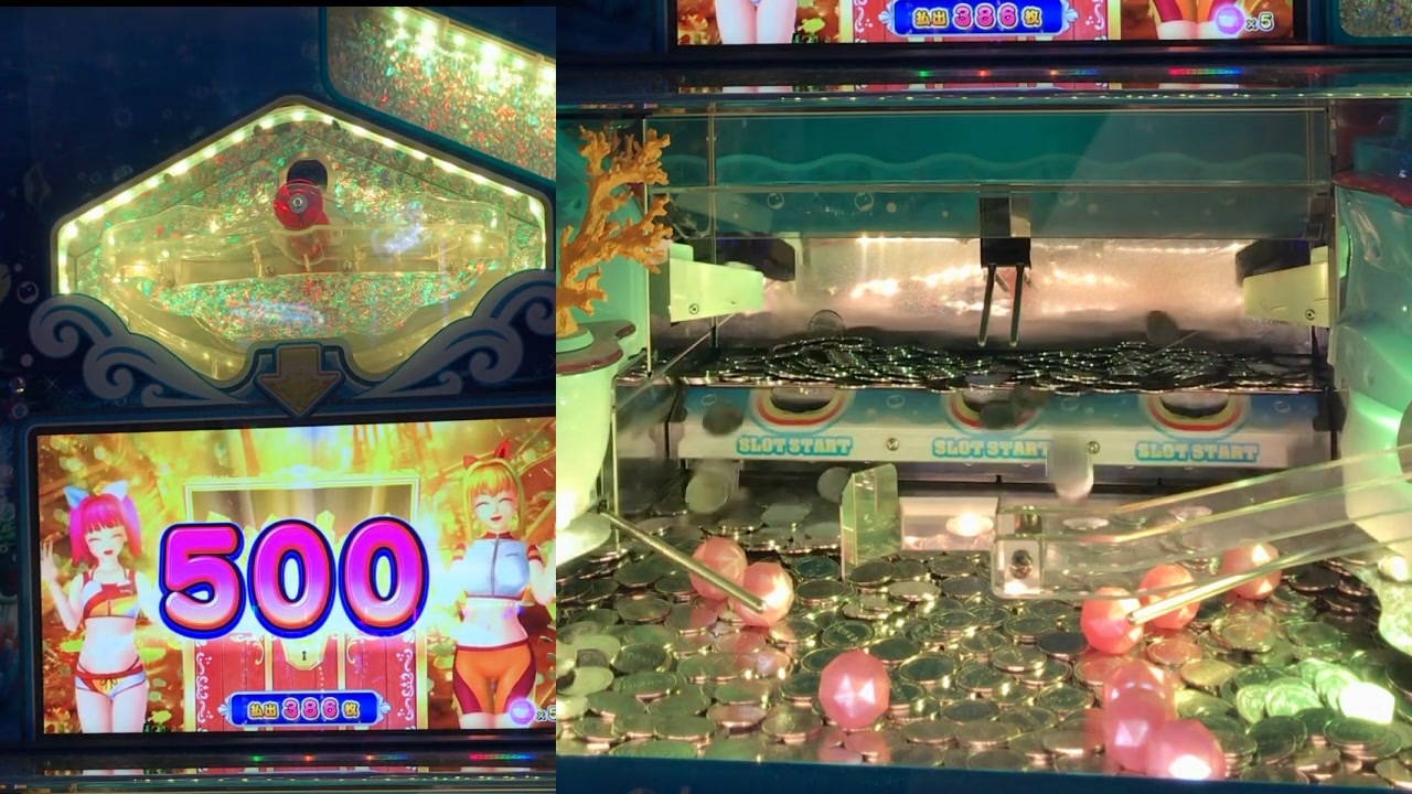 【メダルゲーム】―海物語ラッキーマリンツアーズ―【ゆらゆらチャンス】