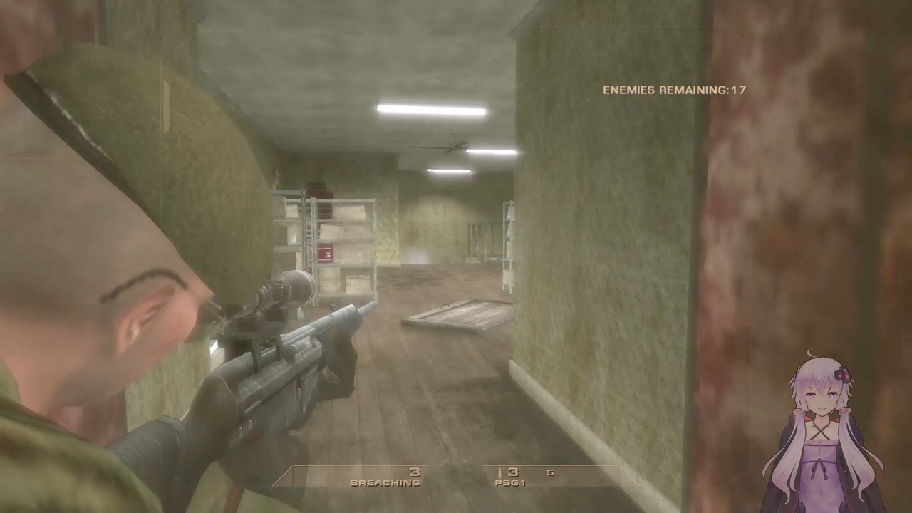 レインボーシックスベガス スナイパーだって殲滅したい 国境の町編 Voiceroid実況 ニコニコ動画