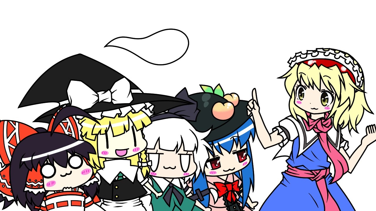 東方手書きショート ブチギレ れいむちゃん 2169 ニコニコ動画