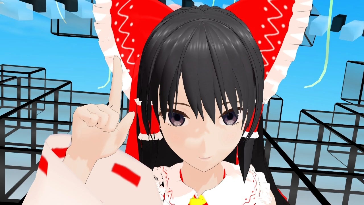 Mmdモデル配布 霊夢のmmdモデルが作りたい5 愛dee ニコニコ動画