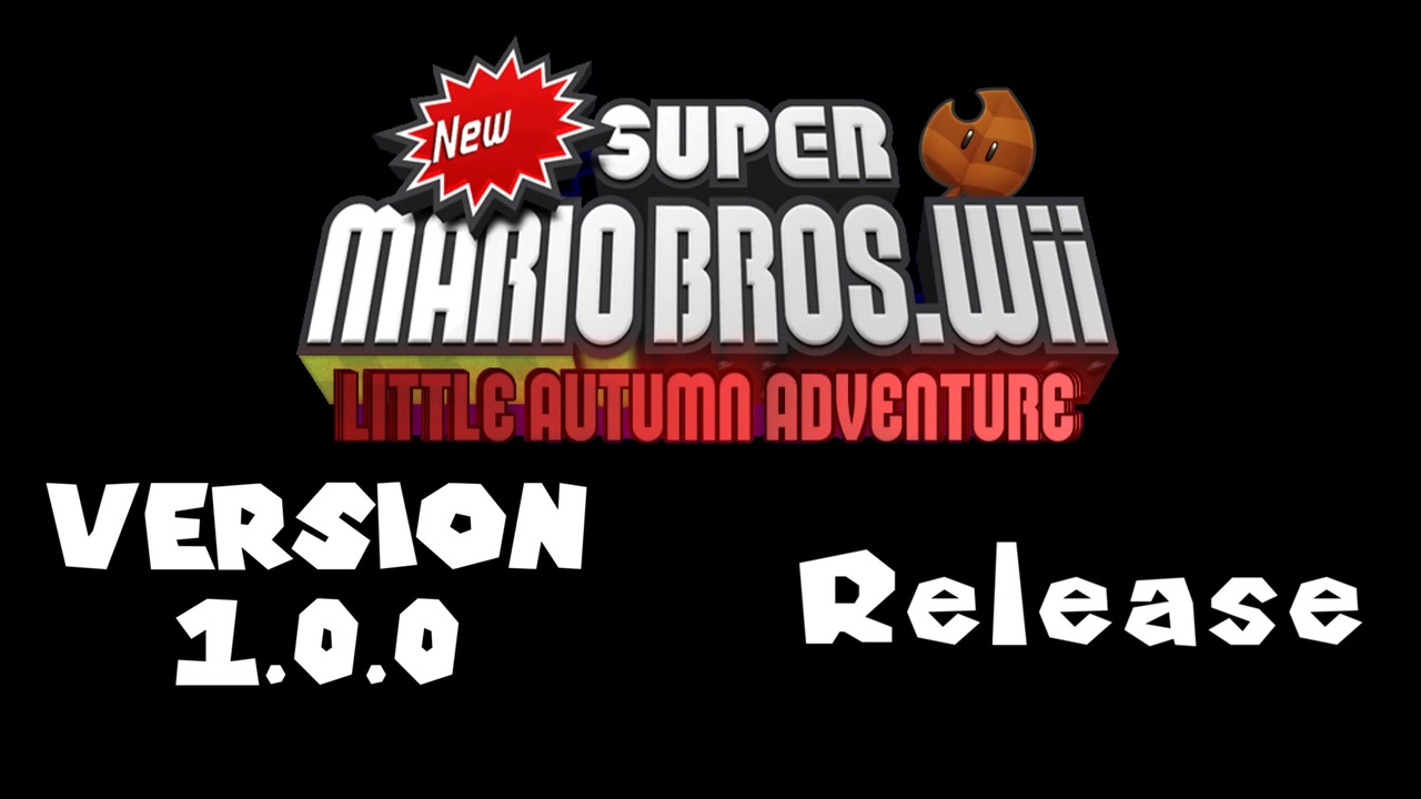 Newer Super Mario Bros.Wii Little Autumn Adventure Trailer - ニコニコ動画