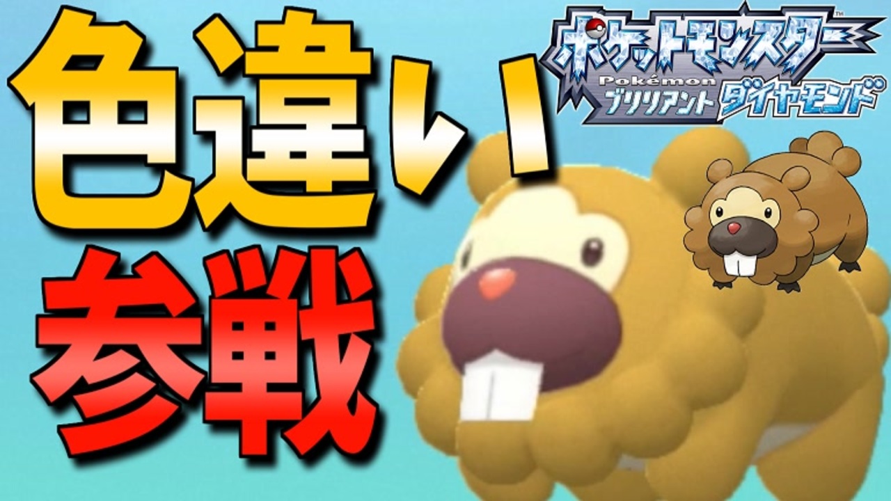色違いビッパ爆誕 ポケモンbdsp ニコニコ動画