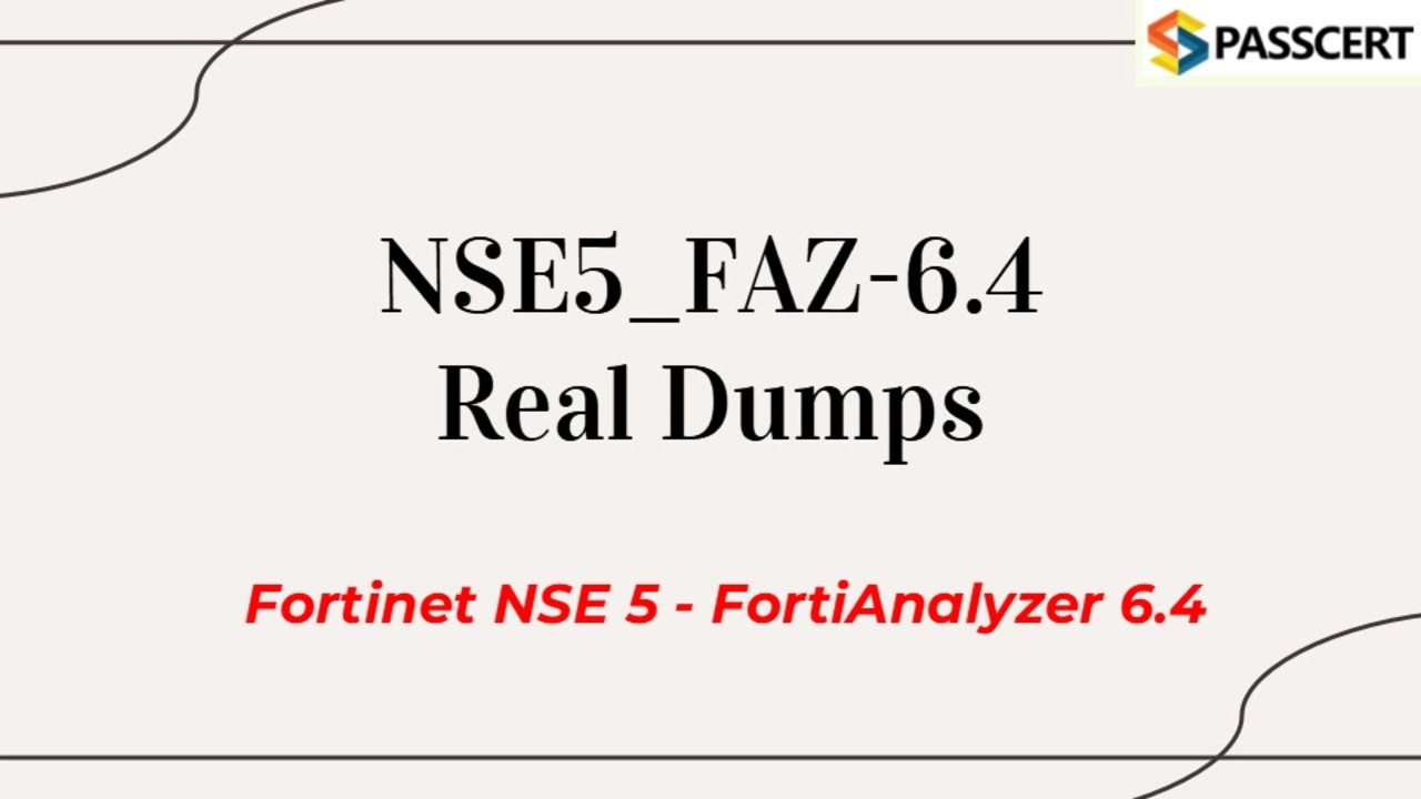 NSE5_FAZ-7.2 Online Prüfung