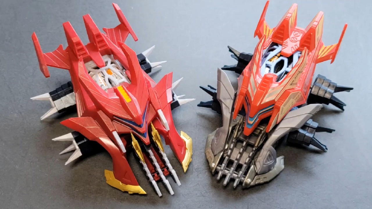 クラッシュギア SMPレイジングブリットvsレイジングブリット