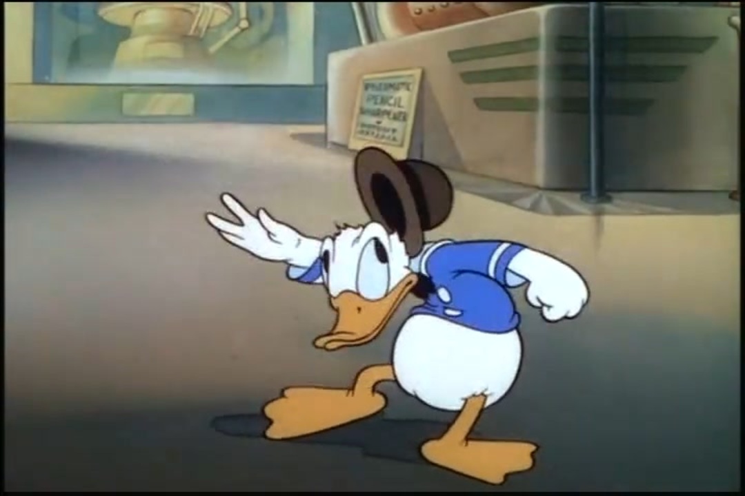 ドナルドダック Donald Duck ドナルドの博物館見学 Modern Inventions ニコニコ動画