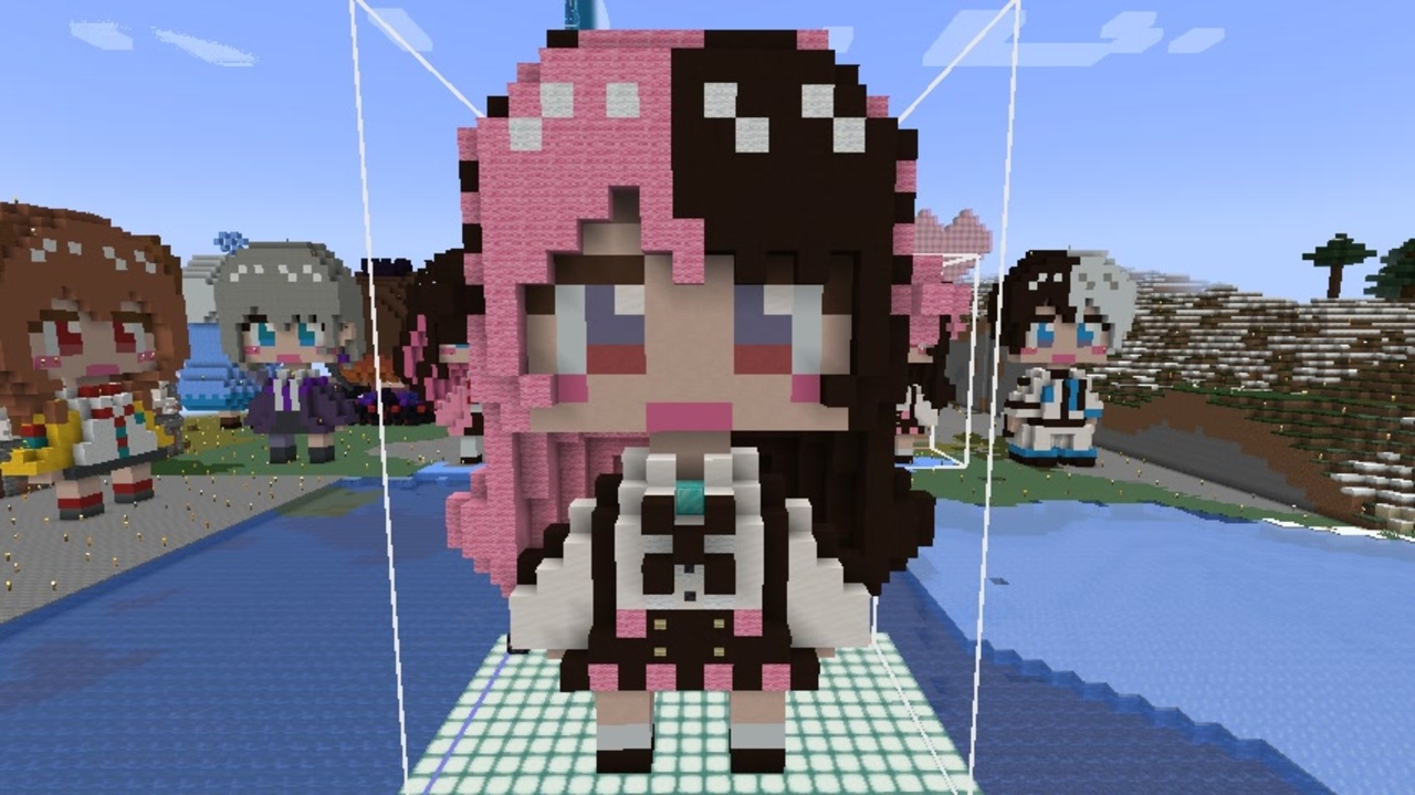 【minecraft】ぶいすぽ 橘ひなの の作り方 - ニコニコ動画