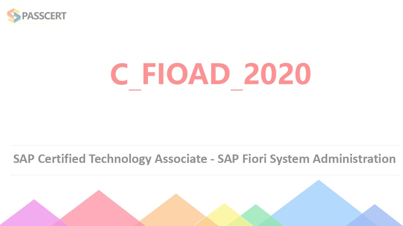 C-FIOAD-2020 Valid Exam Pattern