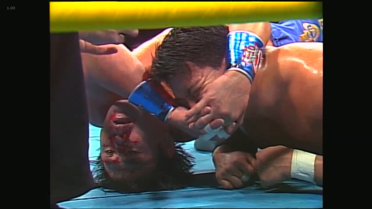 グレート・ムタ vs. 蝶野正洋 92年12月28日 WCW - ニコニコ動画