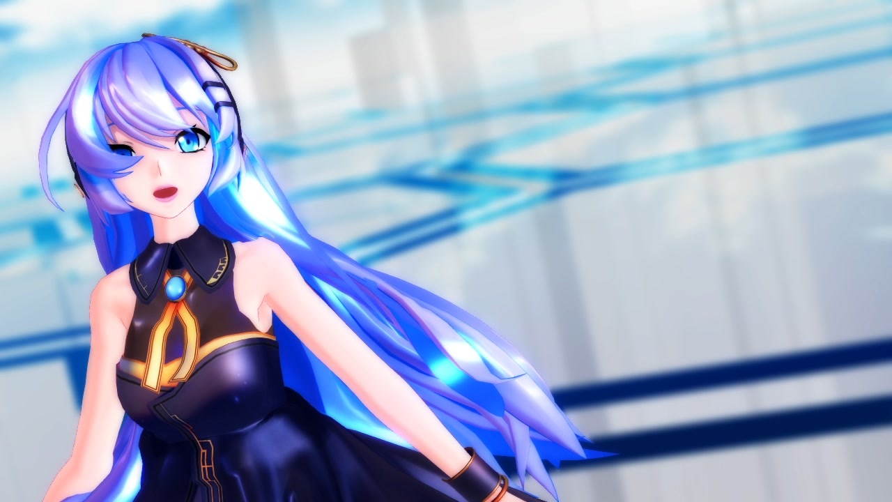 【MMD】Sour式 巡音ルカ(青ルカ)さんで シャルル - ニコニコ動画