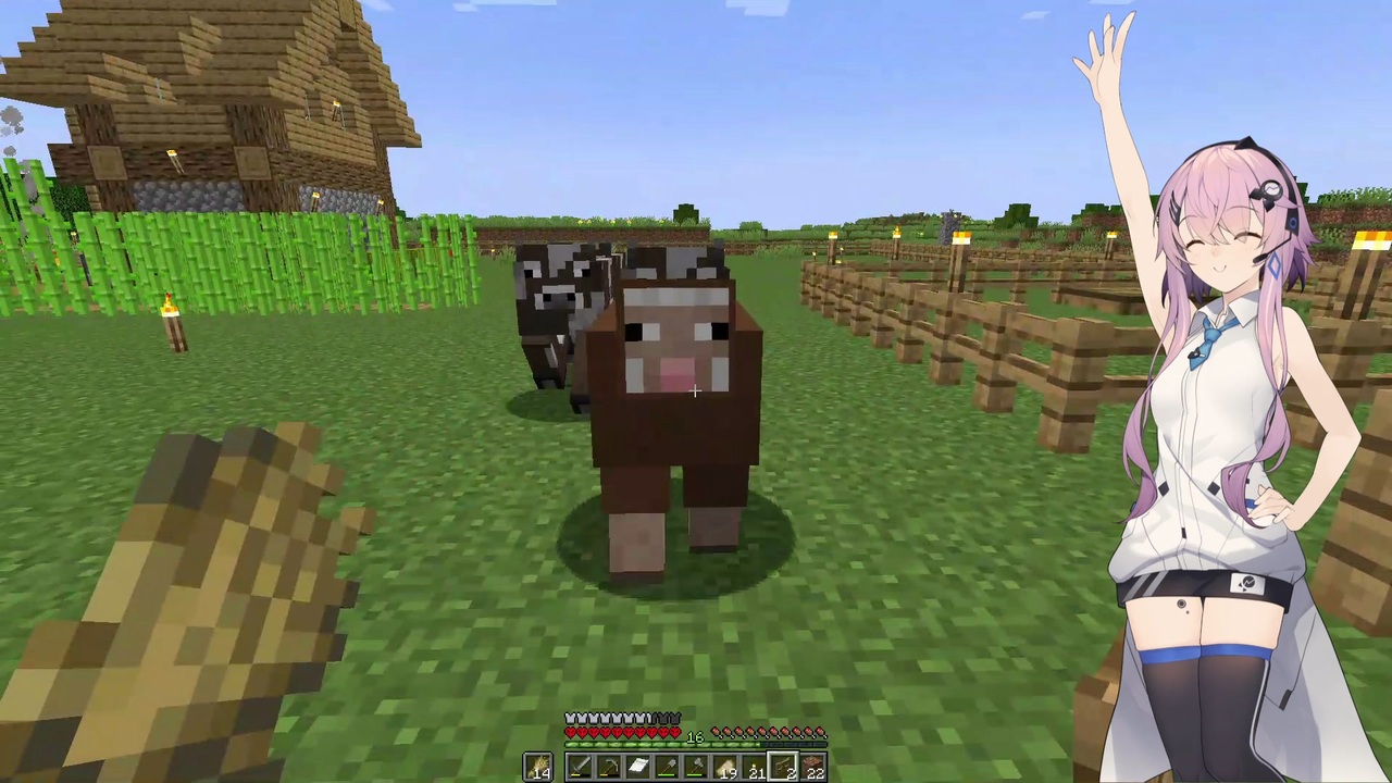 Cevio実況 ささらさんが遊ぶマイクラハードコア 10 マインクラフト ニコニコ動画