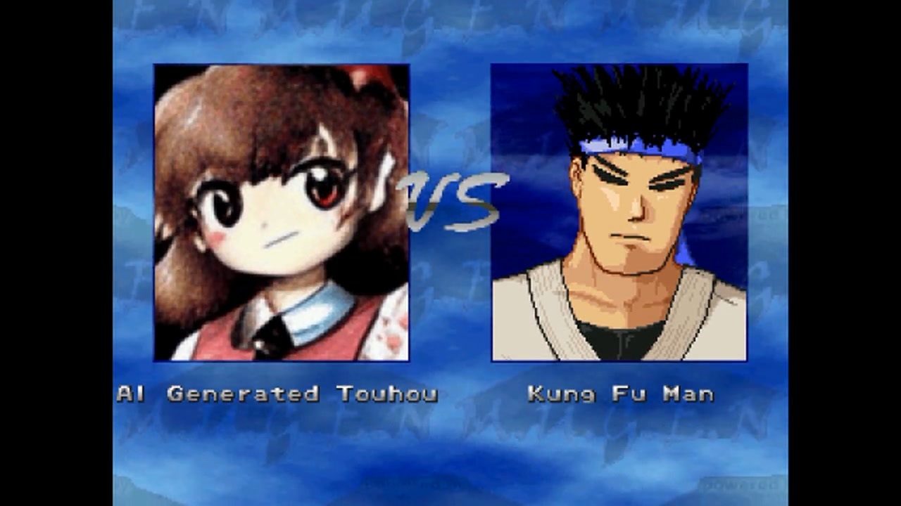 Mugenキャラ作成 Ai Generated Touhou ニコニコ動画