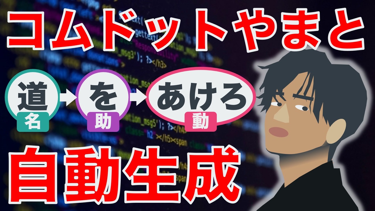 道を開けろ Aiでコムドットやまと風の名言を作ろう 敬称略 ニコニコ動画