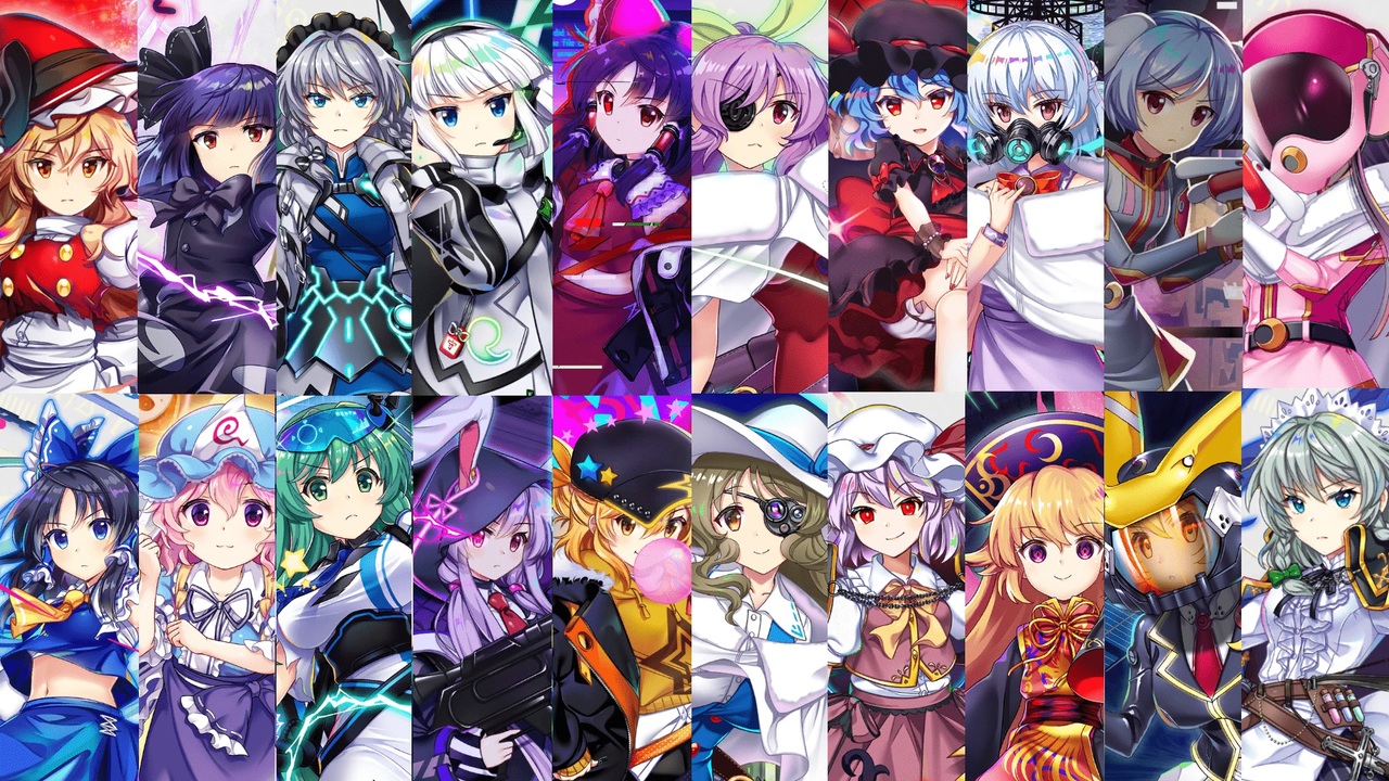 東方ロストワード]全超フェスキャラ+α ラストワード集 6月8日時点