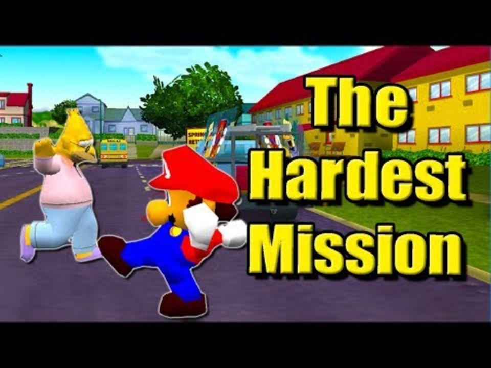 [Hobo Bros]マリオで最難関ミッション[The Simpsons: Hit & Run]