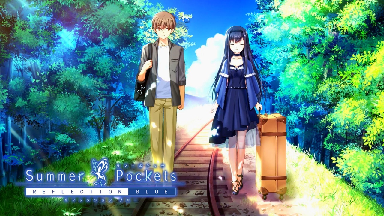 Summer Pockets エモすぎるスタンドバイミー構図 線路を辿ってみたら 119 Reflection Blue ニコニコ動画