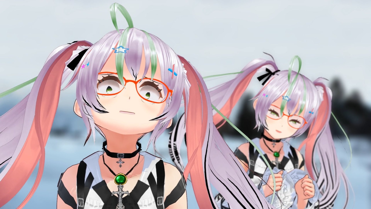 【VRoid_MMD】ロマンスの神様でフェイスダンス【うちの子】 ニコニコ動画