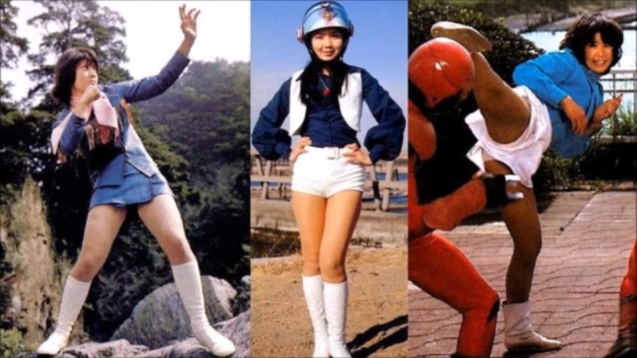 戦隊ヒロイン パンチラ 