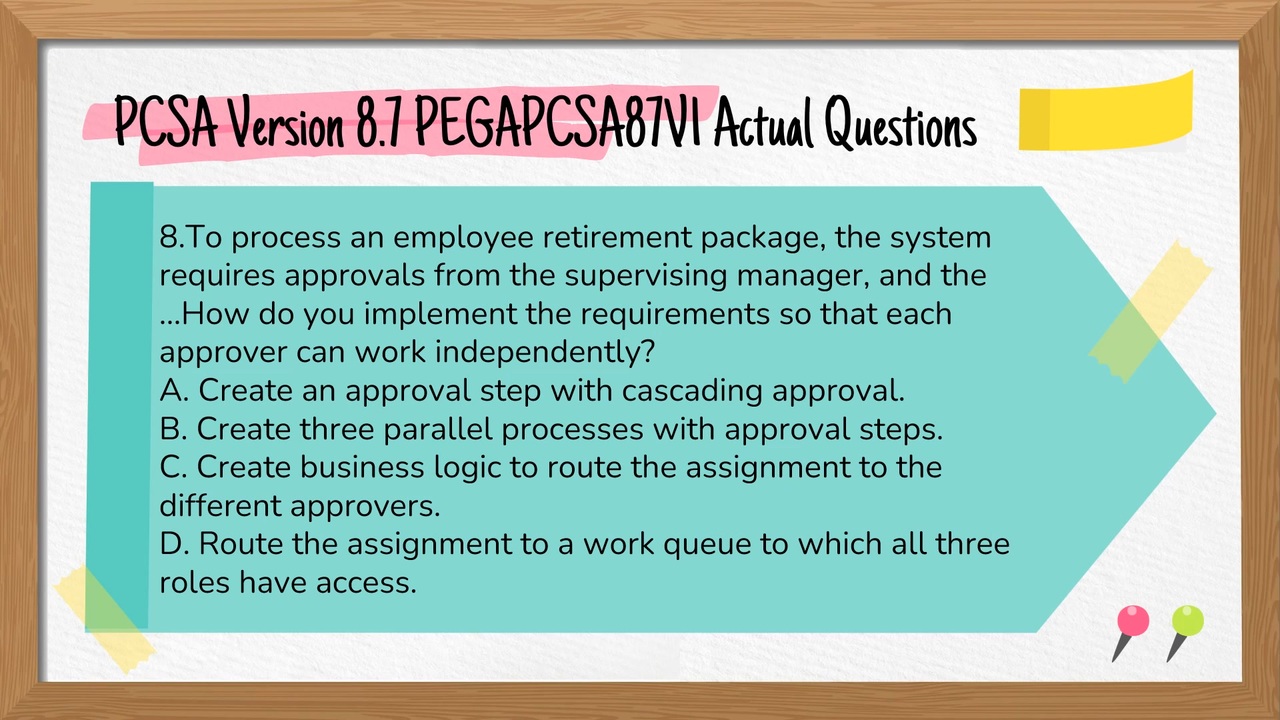 New PEGAPCSA87V1 Study Guide