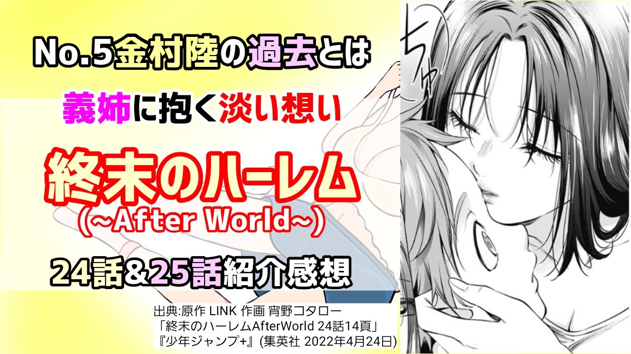 姉への想い 終末のハーレムafterworld 24話 25話紹介感想 ニコニコ動画