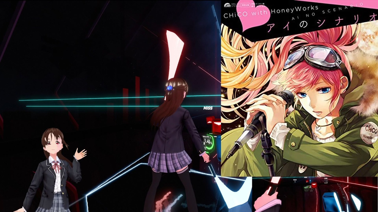 Beat Saber Chico With Honeyworks アイのシナリオ ニコニコ動画