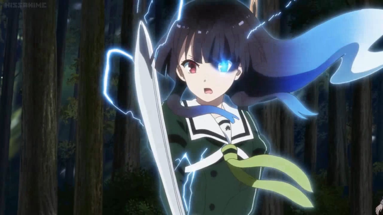 刀使ノ巫女 21話 十条姫和とタギツヒメの戦闘シーン Kalafinaの