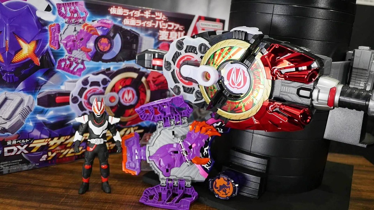 衝撃!!遊べる量多すぎ!!【仮面ライダーギーツ】DXデザイアドライバー＆ゾンビレイズバックル＆レイズバックルホルダーをレビュー!!KAMEN  RIDER GEATS - ニコニコ動画