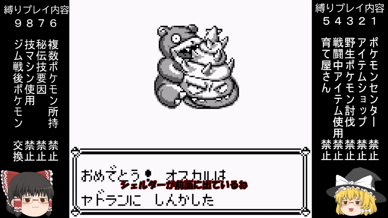 ゆっくり 解説 ポケモン やり込み縛りプレイ 君に決めた Part21 ニコニコ動画