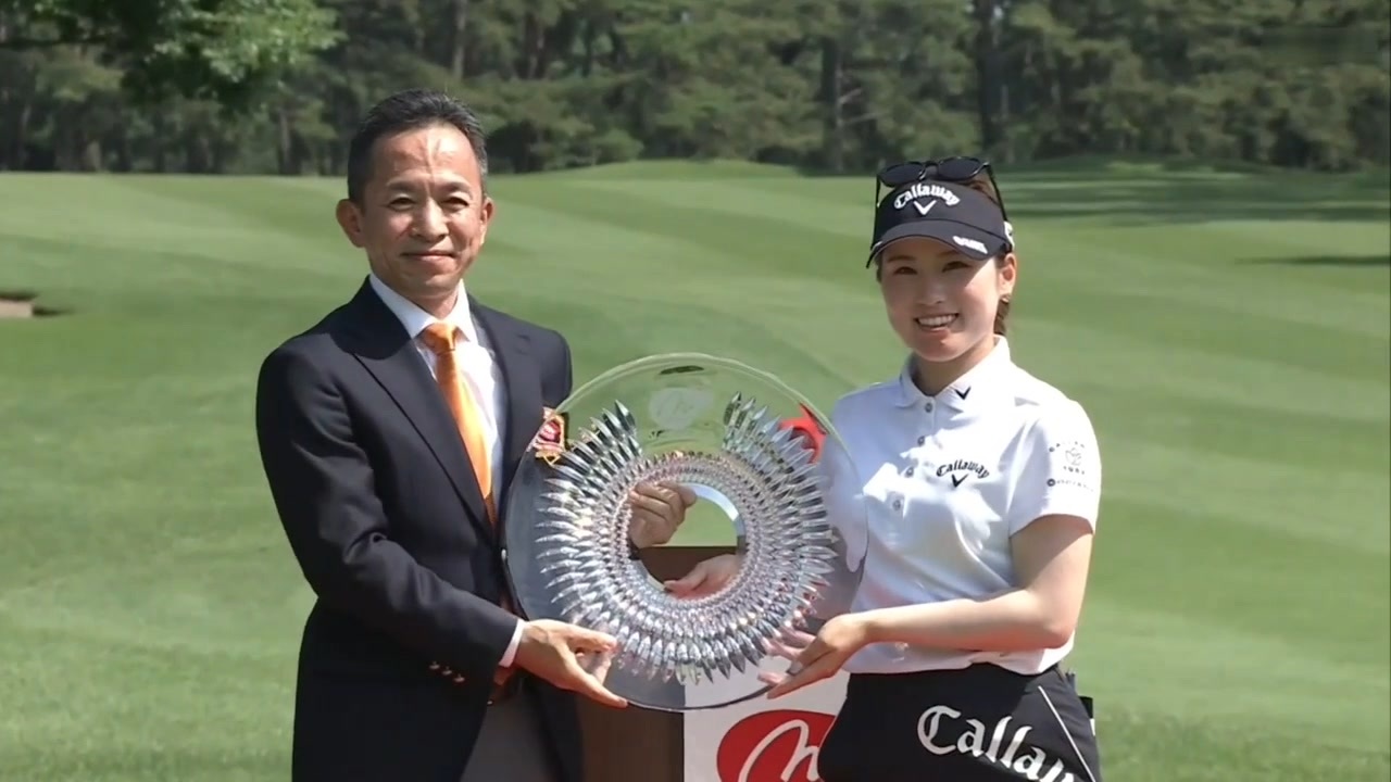 JLPGA 西村優菜 本人デザインオリジナル ニチレイレディス優勝
