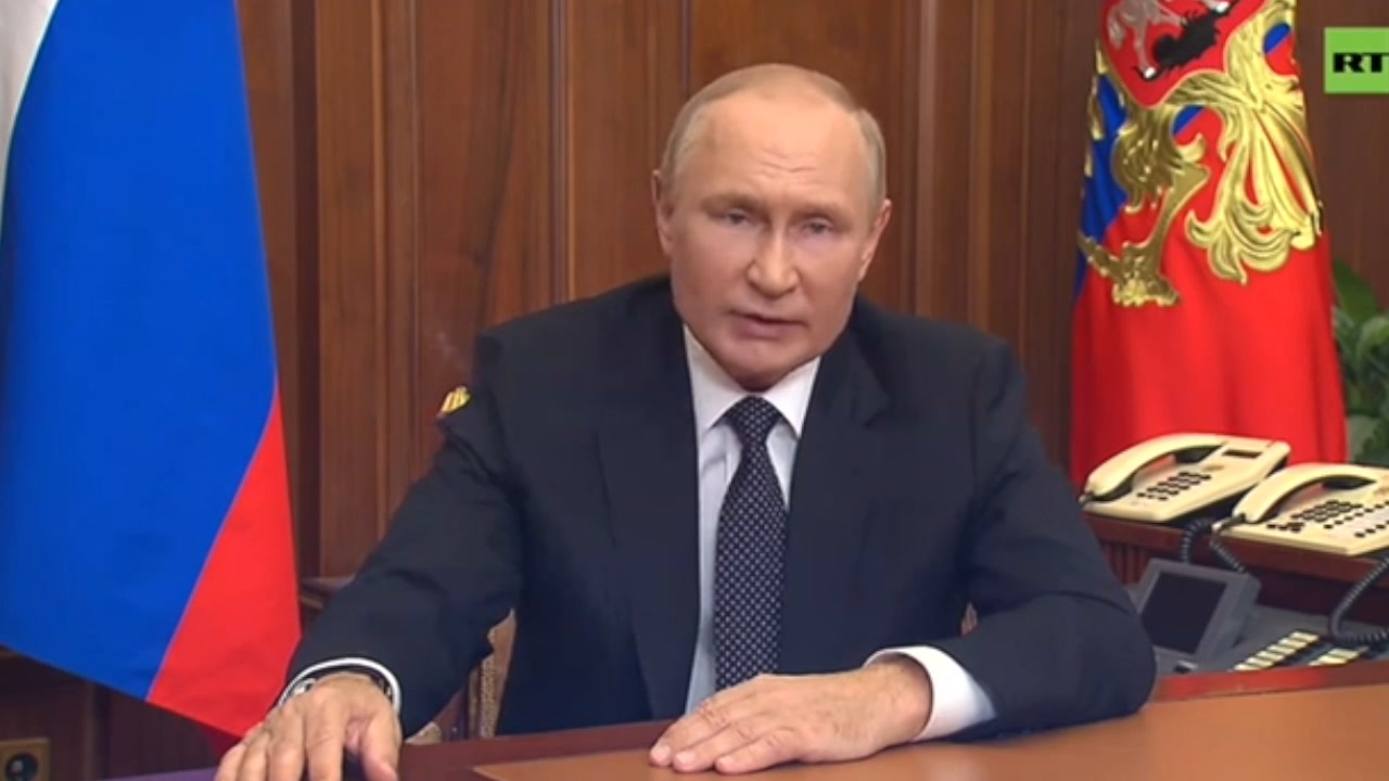 [抜粋]一部動員政令に署名後のロシア連邦共和国大統領ウラジーミル・プーチン大統領の演説 / 20220921 - ニコニコ動画