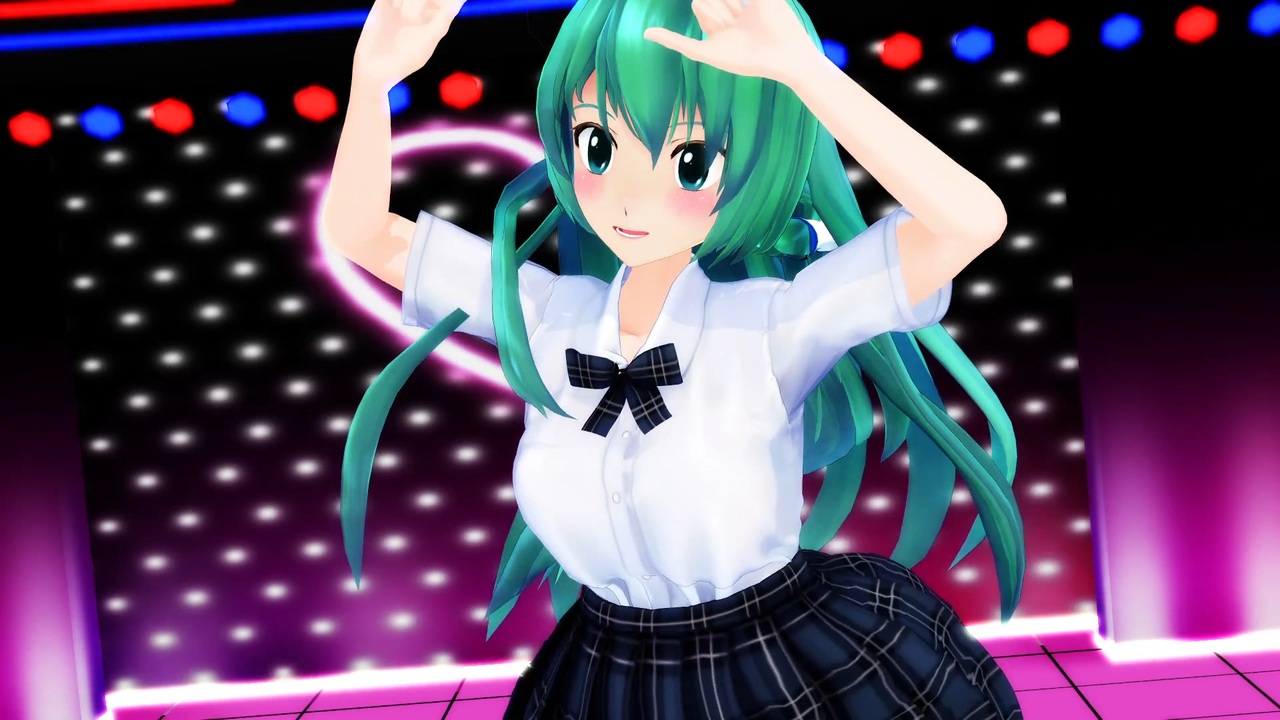 【東方MMD】東風谷早苗「JUMP UP」