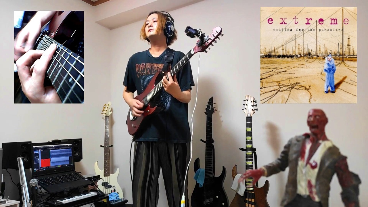 Extreme - There Is No God 弾いてみたよー。 - ニコニコ動画