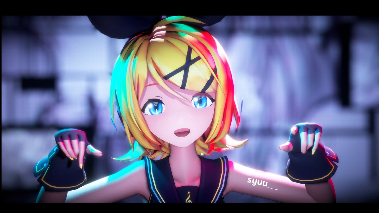 【MMD】CH4NGEft.可不 / Giga【鏡音リン】 - ニコニコ動画