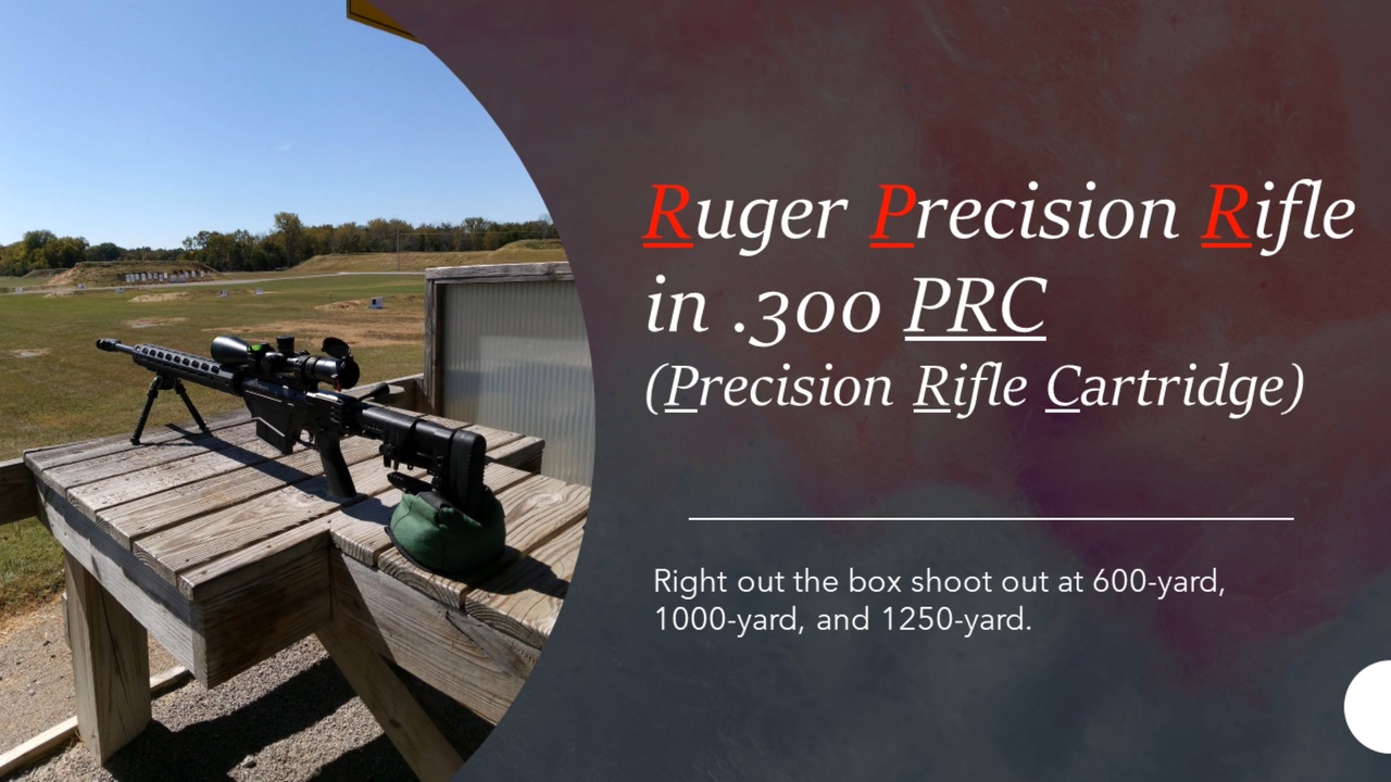 Ruger Precision Rifle ルガープレシジョンライフル ニコニコ動画