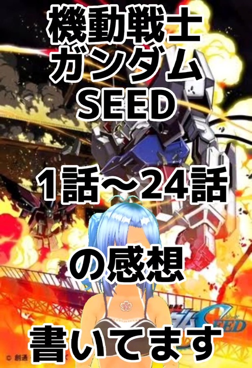 機動戦士ガンダムseed 1話 24話の感想書いてます ニコニコ動画