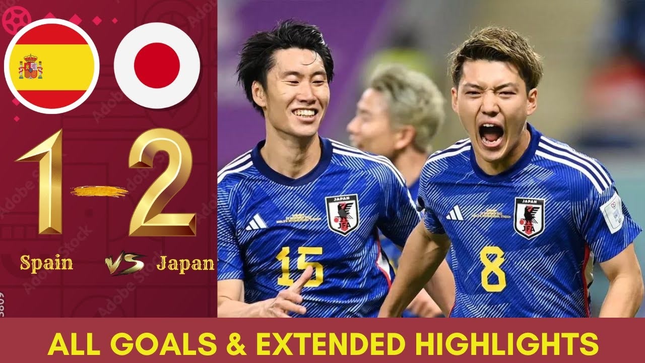 日本 vs スペイン 2-1 − すべての目標と拡張ハイライト | FIFA ワールドカップ カタール 2022