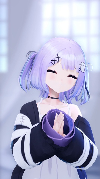 ぶいすぽっ！ 紫宮るな コスプレフルセット 紫宮るな アクリル