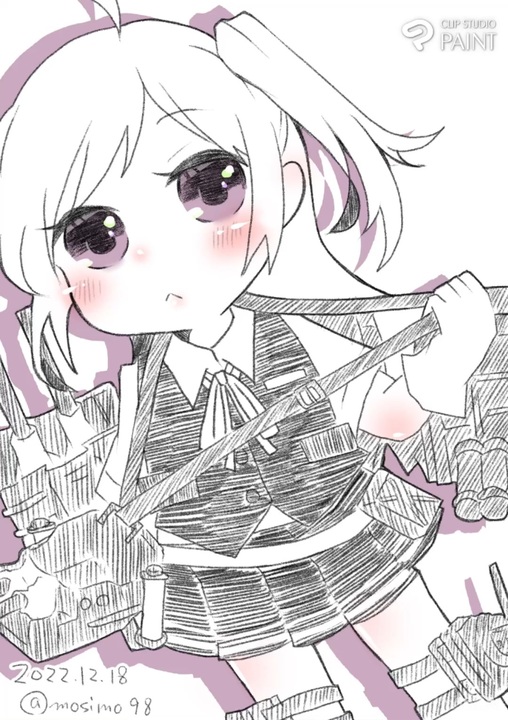 2022.12.18 萩風（艦これ）30秒 - ニコニコ動画