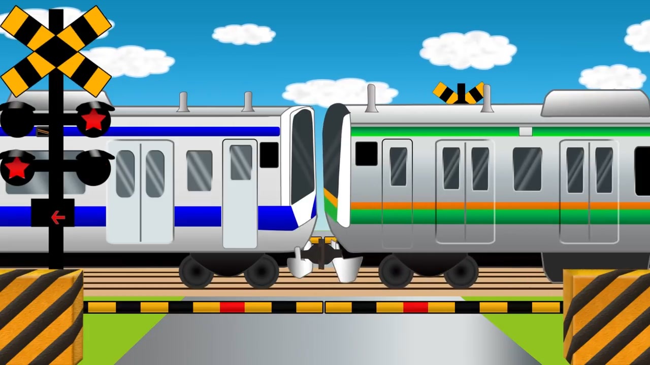 でんしゃいろいろれんけつループ【Train connection loop】 - ニコニコ動画