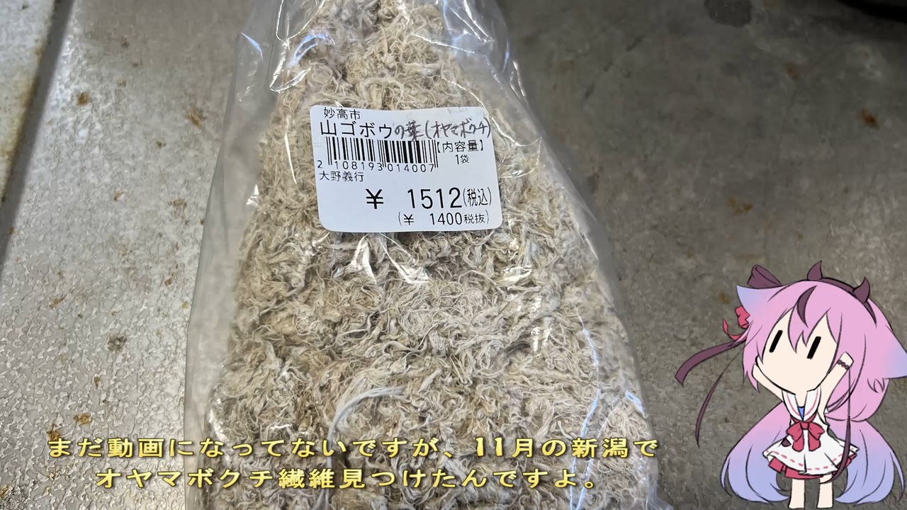珍食材が食べたい！#119　オヤマボクチそばが打ちたかったけどガバを打った - ニコニコ動画