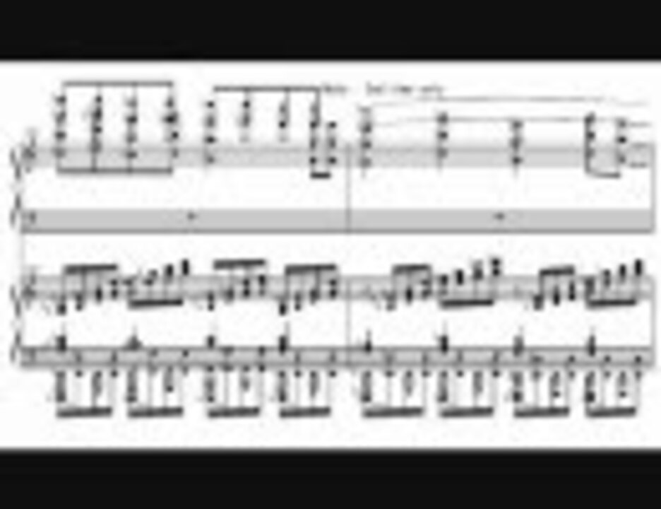 最終鬼畜自動演奏ピアノ を採譜してみた ニコニコ動画