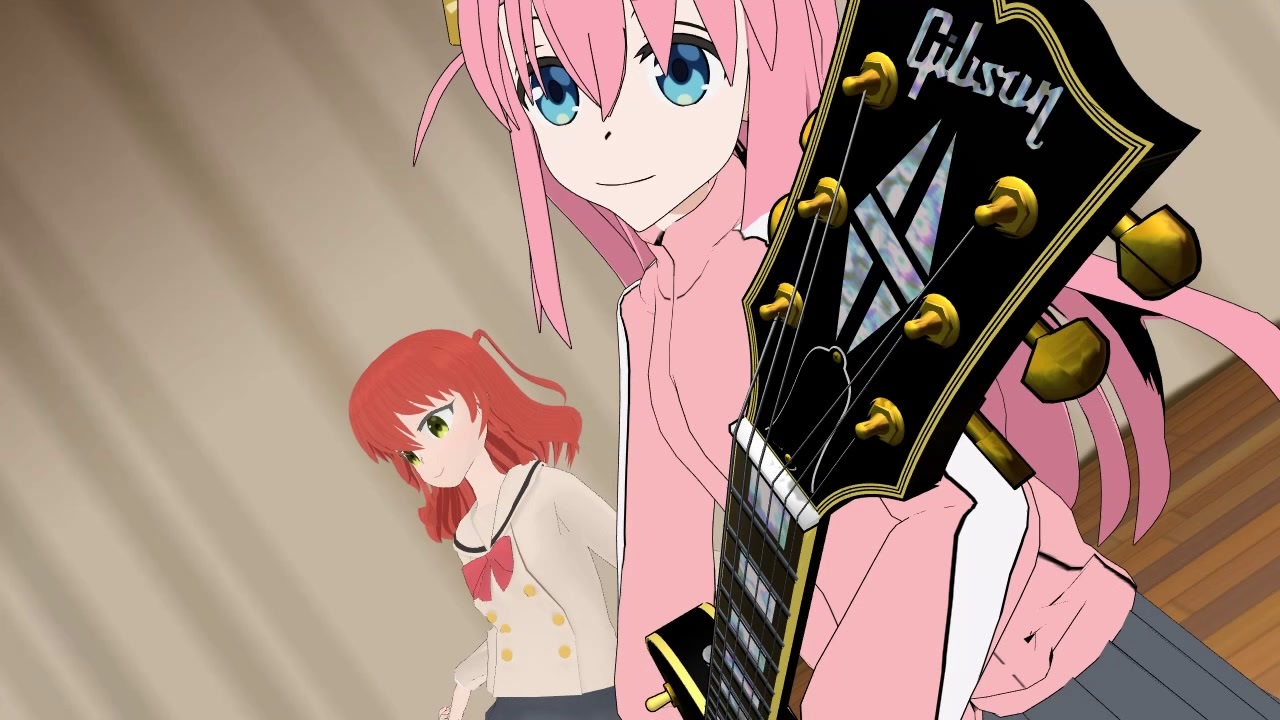 ぼ喜多】ぼっちちゃん＋喜多ちゃん 文化祭でロック - ニコニコ動画