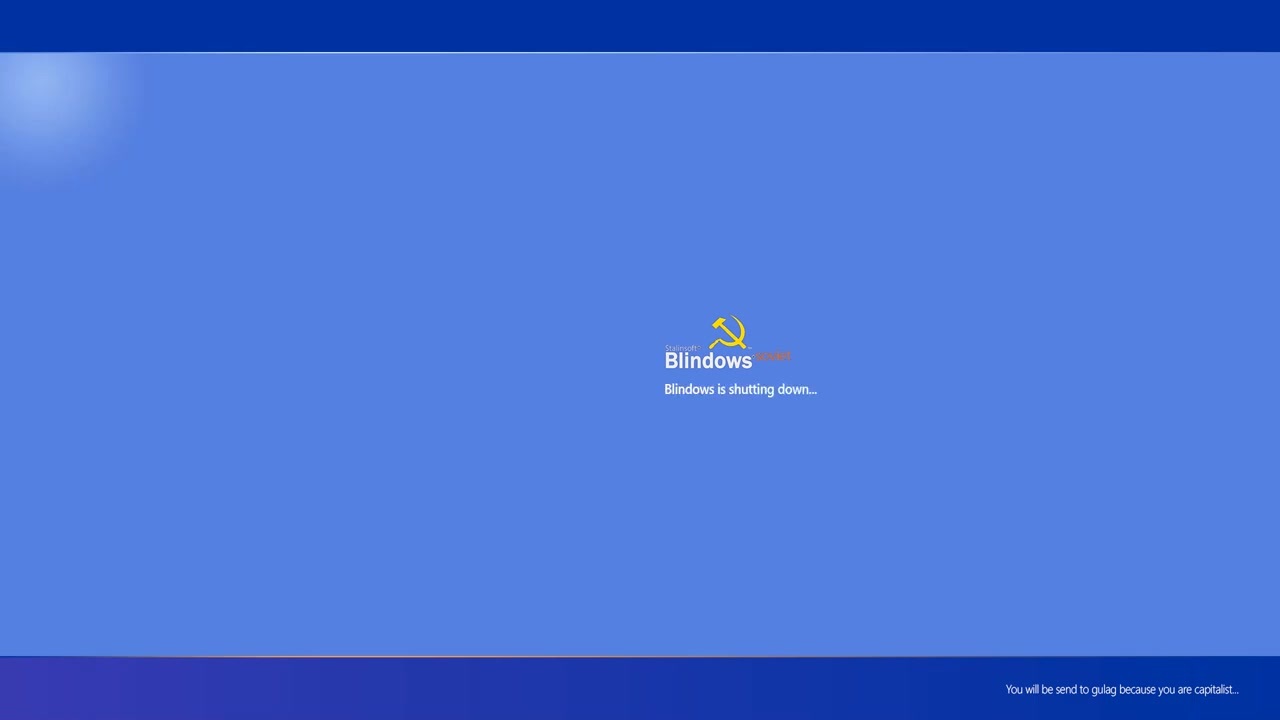 Stalinsoft Blindows ソビエト版 5.0 のご紹介! (Windows ソビエト版パロディ) - ニコニコ動画
