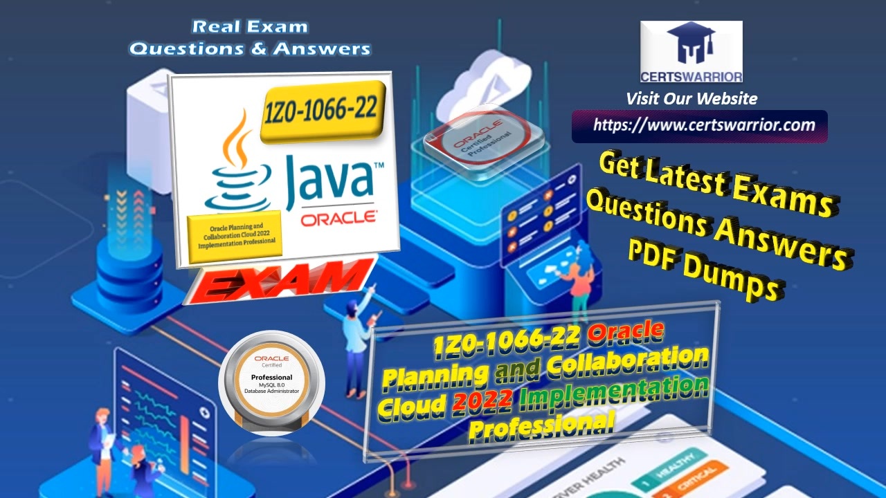 Valid 1z0-1066-22 Exam Camp Pdf