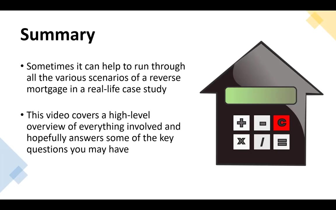 Reverse Mortgages Explained – A Real Life Case Study - ニコニコ動画