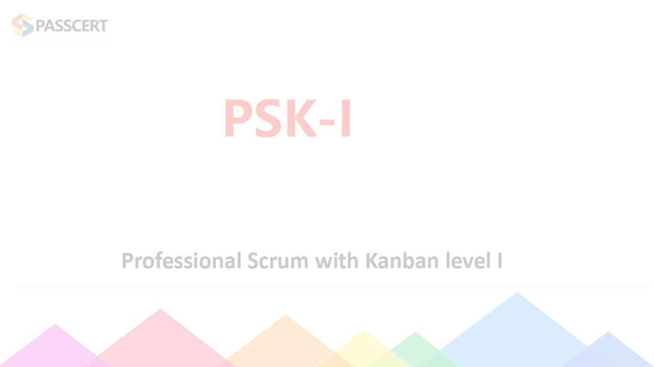 Professional Scrum With Kanban I (PSK I) Exam Questions - ニコニコ動画