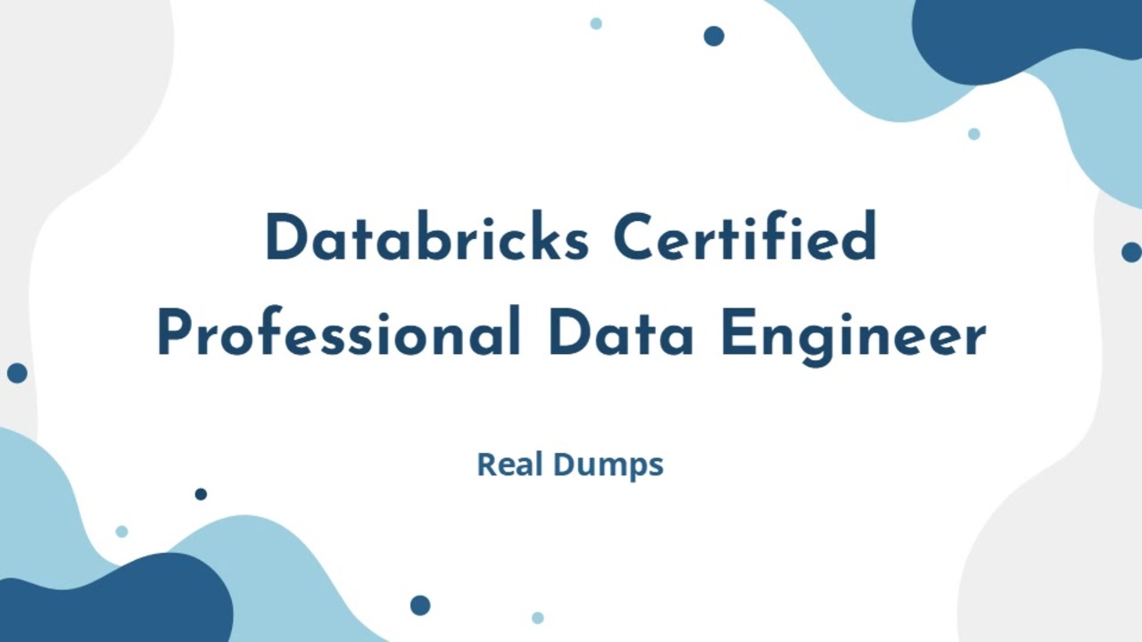 Databricks-Certified-Data-Engineer-Professional퍼펙트 덤프공부