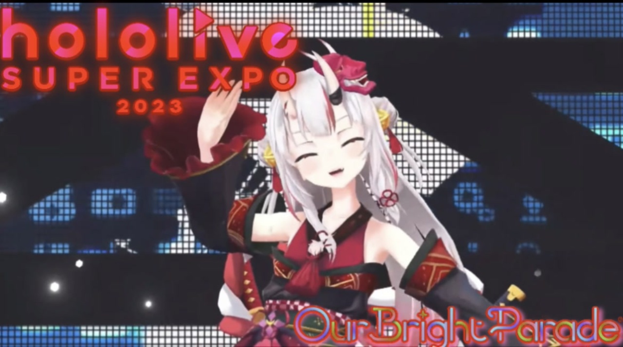 ビビビ/百鬼あやめ【hololive 4th fes. Our Bright Parade holo*27